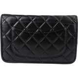 Chanel Quilted Lambskin Wallet On Chain Crossbody Bag