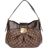 Louis Vuitton Damier Ebene Monogram Sistina MM Shoulder Bag