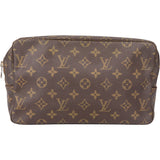 Louis Vuitton Canvas Monogram Trousse Toilette 28 Clutch