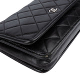 Chanel Quilted Lambskin Wallet On Chain Crossbody Bag