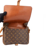 Louis Vuitton Canvas Monogram Cartouchiere GM Crossbody Bag