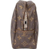 Louis Vuitton Canvas Monogram Trousse Toilette 28 Clutch
