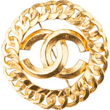 Chanel Golden Chain Limbs Brooch