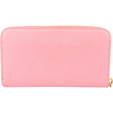 Prada Pink Saffiano Leather Wallet