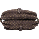 Louis Vuitton Mini Lin Monogram Saunur 30 Crossbody Bag