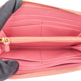 Prada Pink Saffiano Leather Wallet