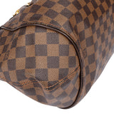 Louis Vuitton Damier Ebene Monogram Sistina MM Shoulder Bag