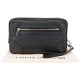 Louis Vuitton Noir Taiga Leather Pavel Toiletry Bag