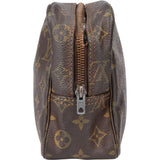 Louis Vuitton Canvas Monogram Trousse Toilette 28 Clutch