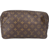 Louis Vuitton Canvas Monogram Trousse Toilette 28 Clutch
