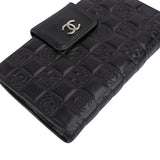 Chanel Lambskin Chessboard CC Clip Wallet
