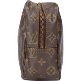 Louis Vuitton Canvas Monogram Trousse Toilette 28 Clutch
