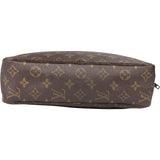 Louis Vuitton Canvas Monogram Trousse Toilette 28 Clutch