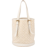 Louis Vuitton Mini Lin Monogram Bucket PM Handbag