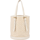 Louis Vuitton Mini Lin Monogram Bucket PM Handbag