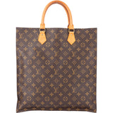 Louis Vuitton Canvas Monogram Sac Plat Handbag