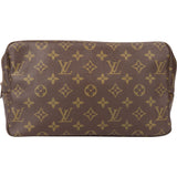 Louis Vuitton Canvas Monogram Trousse Toilette 28 Clutch in