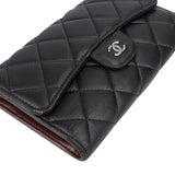 Chanel Quilted Lambskin CC Flap Wallet