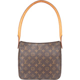 Louis Vuitton Canvas Monogram Looping MM Shoulder Bag