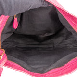 Balenciaga Pink Leather City Handbag