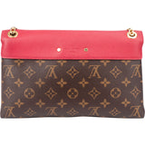 Louis Vuitton Canvas Monogram Pallas Chain Crossbody Bag