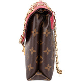 Louis Vuitton Canvas Monogram Pallas Chain Crossbody Bag