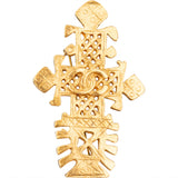 Chanel Golden Cross Brooch