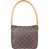 Louis Vuitton Canvas Monogram Looping MM Shoulder Bag