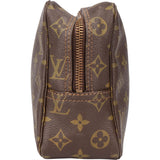 Louis Vuitton Canvas Monogram Trousse Toilette 28 Clutch in