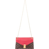 Louis Vuitton Canvas Monogram Pallas Chain Crossbody Bag