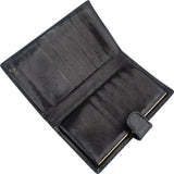 Chanel Noir Caviar Leather CC Wallet