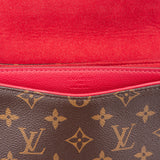 Louis Vuitton Canvas Monogram Pallas Chain Crossbody Bag