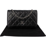 Chanel Quilted Lambskin Wallet On Chain Crossbody Bag