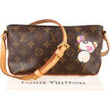 Louis Vuitton Monogram Canvas Murakami Panda Trotteur Crossbody Bag - vintageandkickz