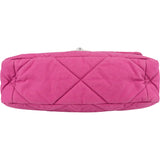 Chanel 19 Quilted Nylon Single Flap Crossbody Bag