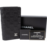 Chanel Lambskin Chessboard CC Wallet