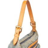 Louis Vuitton Denim Monogram Baggy PM Shoulder Bag