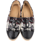 Chanel Tweed CC Espadrilles (39)