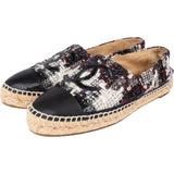 Chanel Tweed CC Espadrilles (39)