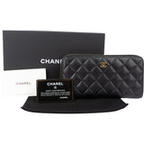 Chanel Quilted Lambskin CC Wallet