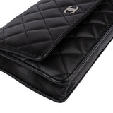 Chanel Quilted Lambskin Wallet On Chain Crossbody Bag