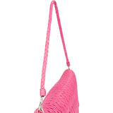 Miu Miu Quilted Leather Crystal Shoulder Bag