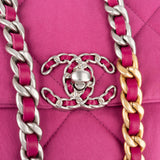 Chanel 19 Quilted Nylon Single Flap Crossbody Bag