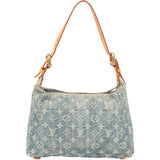 Louis Vuitton Denim Monogram Baggy PM Shoulder Bag