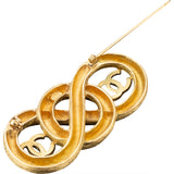 Chanel Golden Infinity Brooch