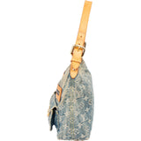 Louis Vuitton Denim Monogram Baggy PM Shoulder Bag