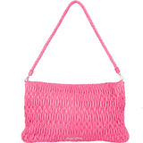 Miu Miu Quilted Leather Crystal Shoulder Bag