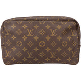 Louis Vuitton Canvas Monogram Trousse Toilette 28 Clutch