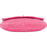 Miu Miu Quilted Leather Crystal Shoulder Bag