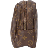 Louis Vuitton Canvas Monogram Trousse Toilette 28 Clutch
